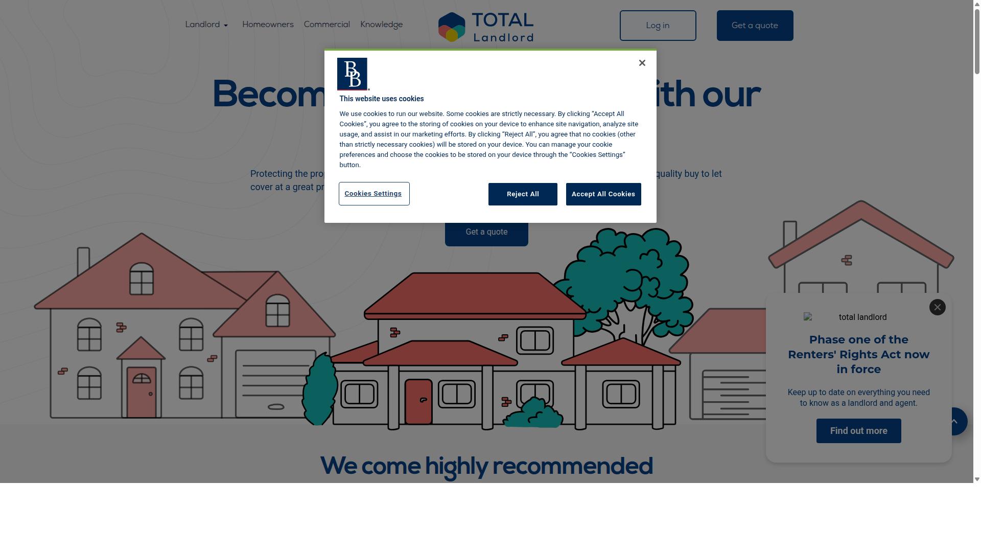 Letproperty for Residential Buy-To-Let Opportunities website